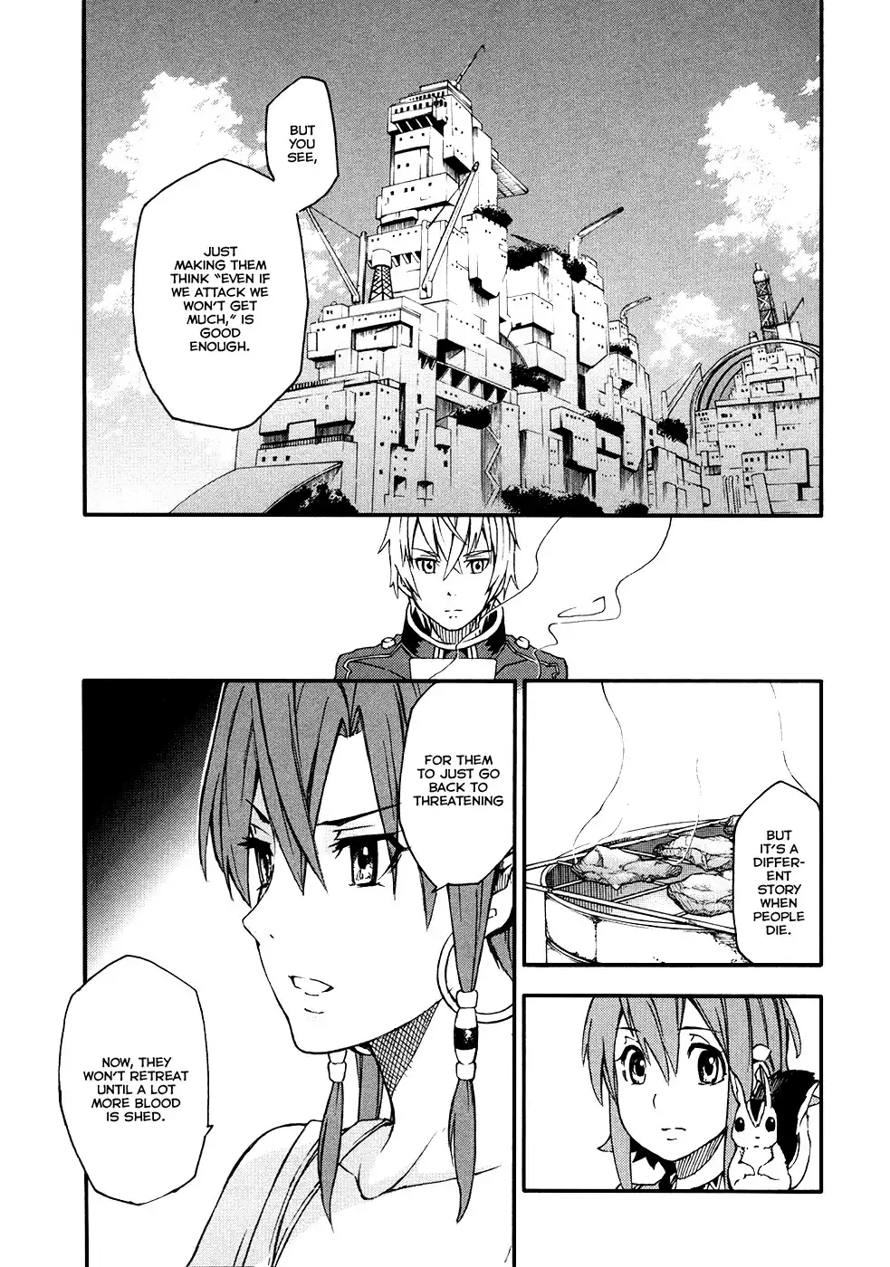 Suisei no Gargantia Chapter 3 34